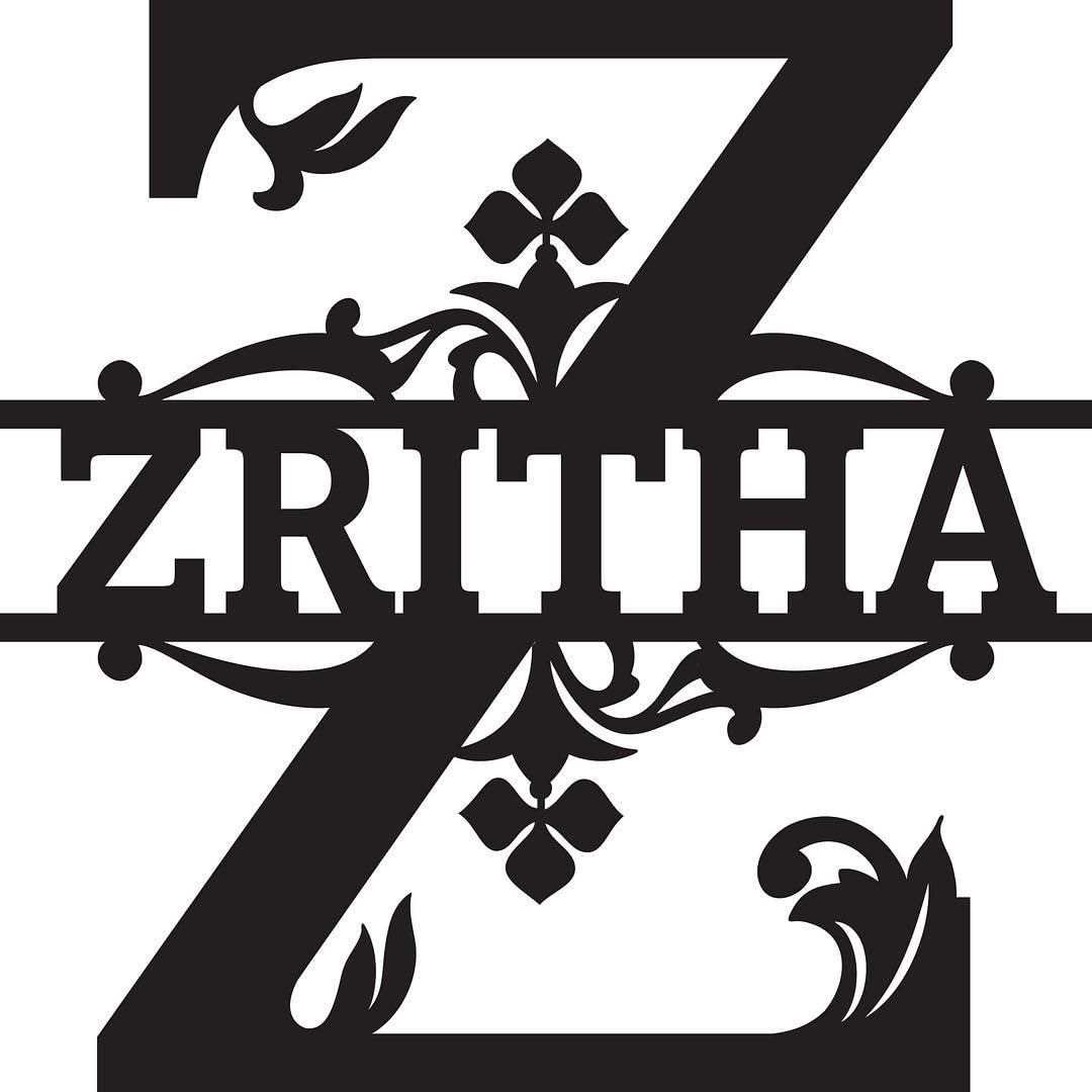 Customize Monogram Wooden Alphabet Initials Name Plate for Entrance Decoration Black (12inchX12inch)_Letter-T — Amazon image 11