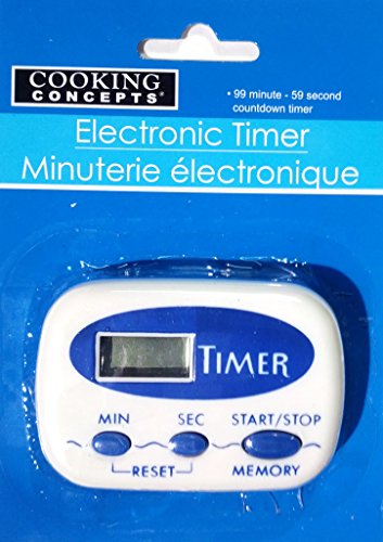 Electronic Kitchen Timer - 1 Pc,(Cooking Concepts) #TOP1
