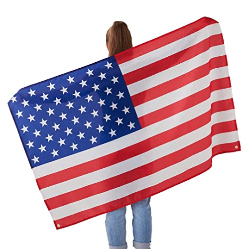 Runesol America, USA Flag 3x5, 91x152cm, United States, Confederate Heroes Day, 4 Grommets, Brass Eyelet in Every Corner - Image 3