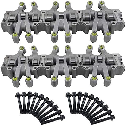 Intake Exhaust Rocker Arm Shaft Assembly 4892293AC Replacement for 2005-2010 Chrysler 300 Dodge Charger Challenger Journey 3.5L 04892293AC MSQ-CD Cover