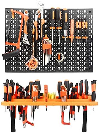 Tools Organiser & Wall Mounted Storage Board Set for Garage DIY Holder Rack