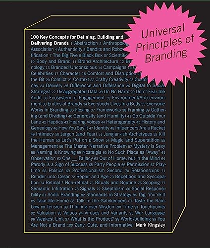 Cover of Universal Principles of Branding: 100 Key Concepts for Defining, Building, and Delivering Brands (Rockport Universal)