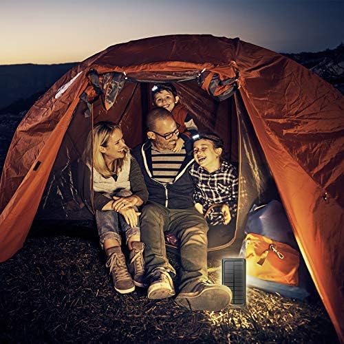 Portable Solar Charger 30000mAh, Solar Power Bank with 4 Outputs & Dual Inputs 32 LEDs Flashlight, Waterproof Charger Fast Charging Battery Pack for Smartphones Tablets Outdoors