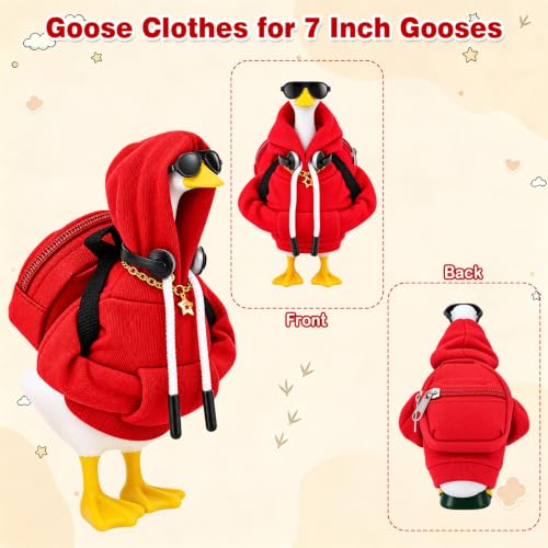 5 PCS Desk Goose Accessories - Clothing, Backpack, Headset for 7" Goose — view 5