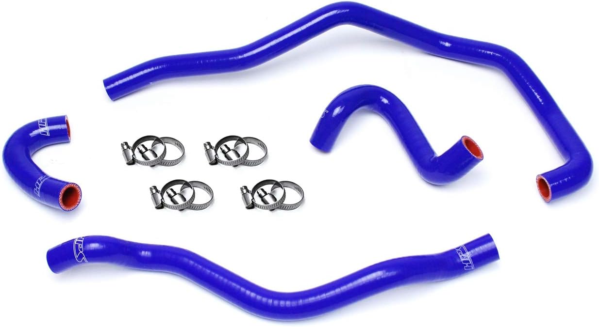 HPS 57-1487-BLUE Silicone Heater Hose Kit Coolant
