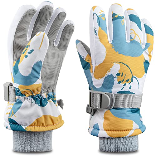 Foenguy Skihandschuhe Kinder wasserdichte und Winddichte Schneehandschuhe...
