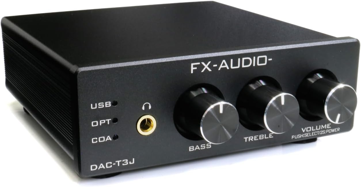 FX-AUDIO- DAC-T3J ヘッ