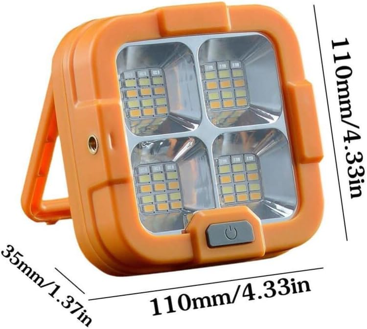 anso Solar LED Bulb Light USB Rechargeable Portable Outdoor Camping Tent Lamp Flashlight