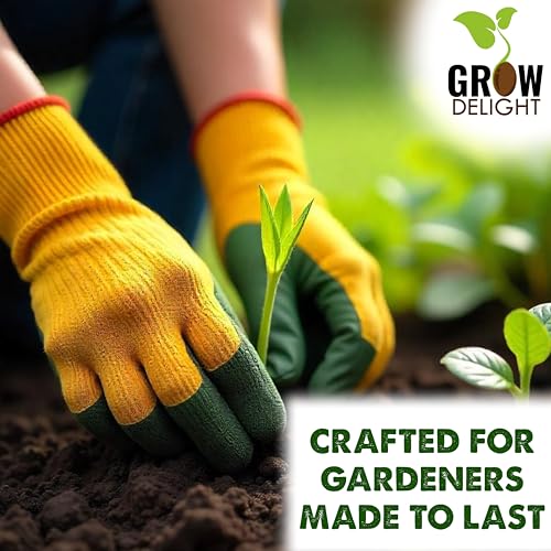 Image of Comfortable Gardening Hand Gloves | Heavy Duty Gloves for Gardening & Farming | Cut Resistant Farming Gloves for Nursery Plants
