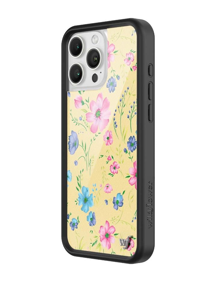 Image of Wildflower Cases - iPhone 16 Pro Max Compatible - Bellissima | Official Frankie's Bikini Collab, Impact-Certified 6.5 ft Drop Protection, Raised Protective Bumper, Cute Aesthetic Design