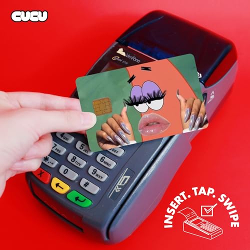 Material Gworl Credit/Debit Card Stickers - 4PCS Card Skin for Adults4