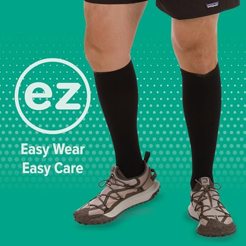 Image of Juzo Basic 4411 Pantyhose 20-30 mmHg Closed Toe Compression Hose for Men & Women, Regular