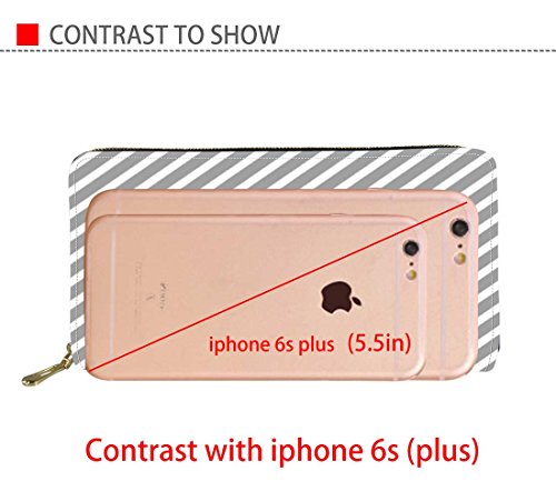 Fancosan Luxury Wallet Zipper Purse Hawaiian Style Dragonfly Lotus Floral Painting Art Design Long Money Bag Organizers Coin Pouch #TOP2