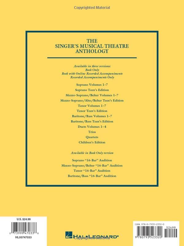 The Singer's Musical Theatre Anthology - Volume 2 Baritone/Bass Book (Piano-Vocal Series) - Image 2