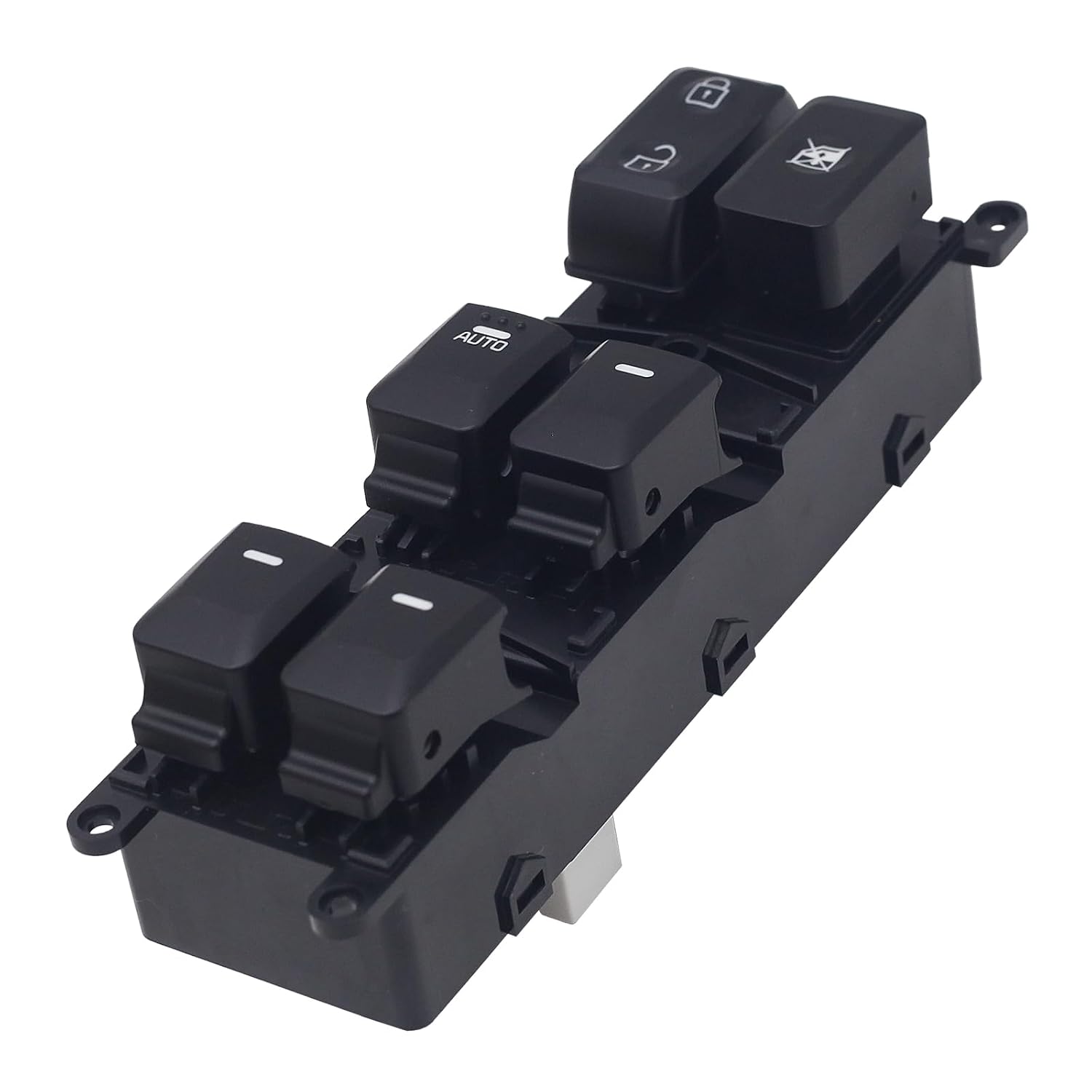 Driver Side Power Window Main Switch Button OEM 93570-1W157 with 1 Auto Button (18 Pins) for Kia Rio 15