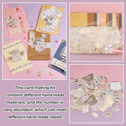 image for AHANDMAKER DIY Envelope & Card Making Kits, Handmade Greeting Card Set