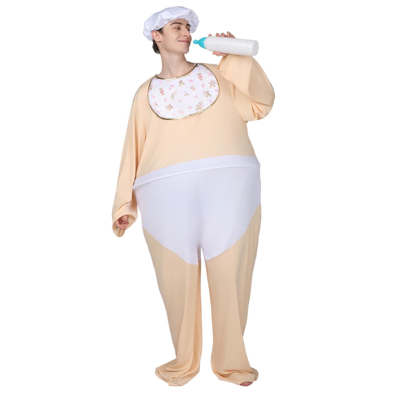 Tuta Costume da Bambino per Adulti Buffo Costume Cosplay Feste Gag Scherzo