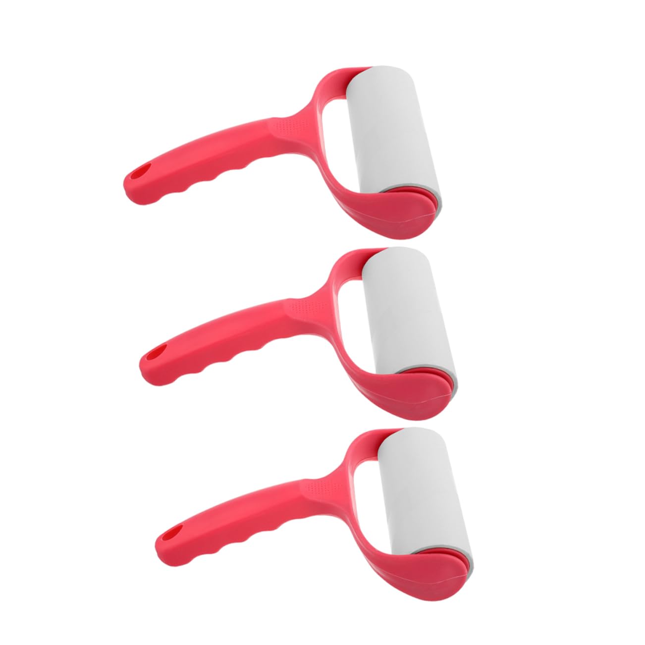 Nail Cleaner Kit 3pcs Dust Removal Roller Nail Care Polishing Tool Accessories