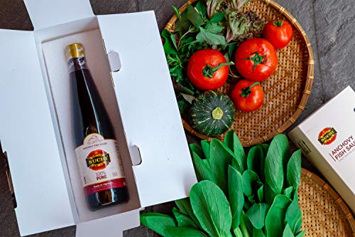 Suchi Fish Sauce Dark Red Label, 100% Pure, 17 Fl Oz | Phan Thiet Vietnamese Fish Sauce, Premium 40N Gluten Free | Gift Idea with Shock Absorber Box for Nuoc Mam Bottles - Thumbnail 5