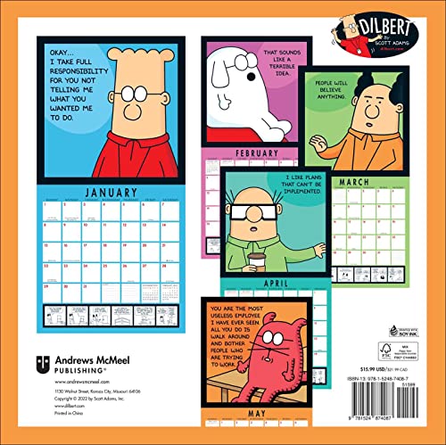 Dilbert 2023 Wall Calendar