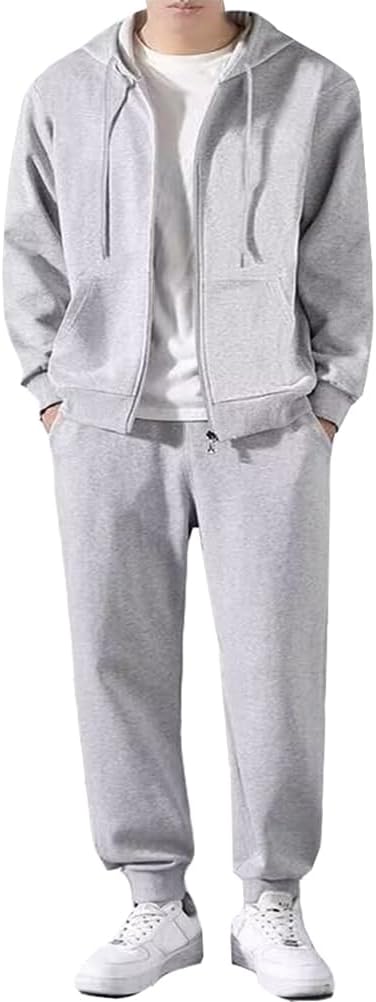 [Anzn] スウェット パーカー 上下セット ジャージ メンズ レデイース ウェア トレーニング ウェア スポーツ ウェア ランニングウェア無地 長袖 カジュアル スポーツ アウター ズボン スタイリッシュ 春服 メンズ