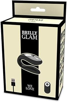 Brilly Glam Brilly Glam We Love Vibrador para Parejas Control Remoto 300 g