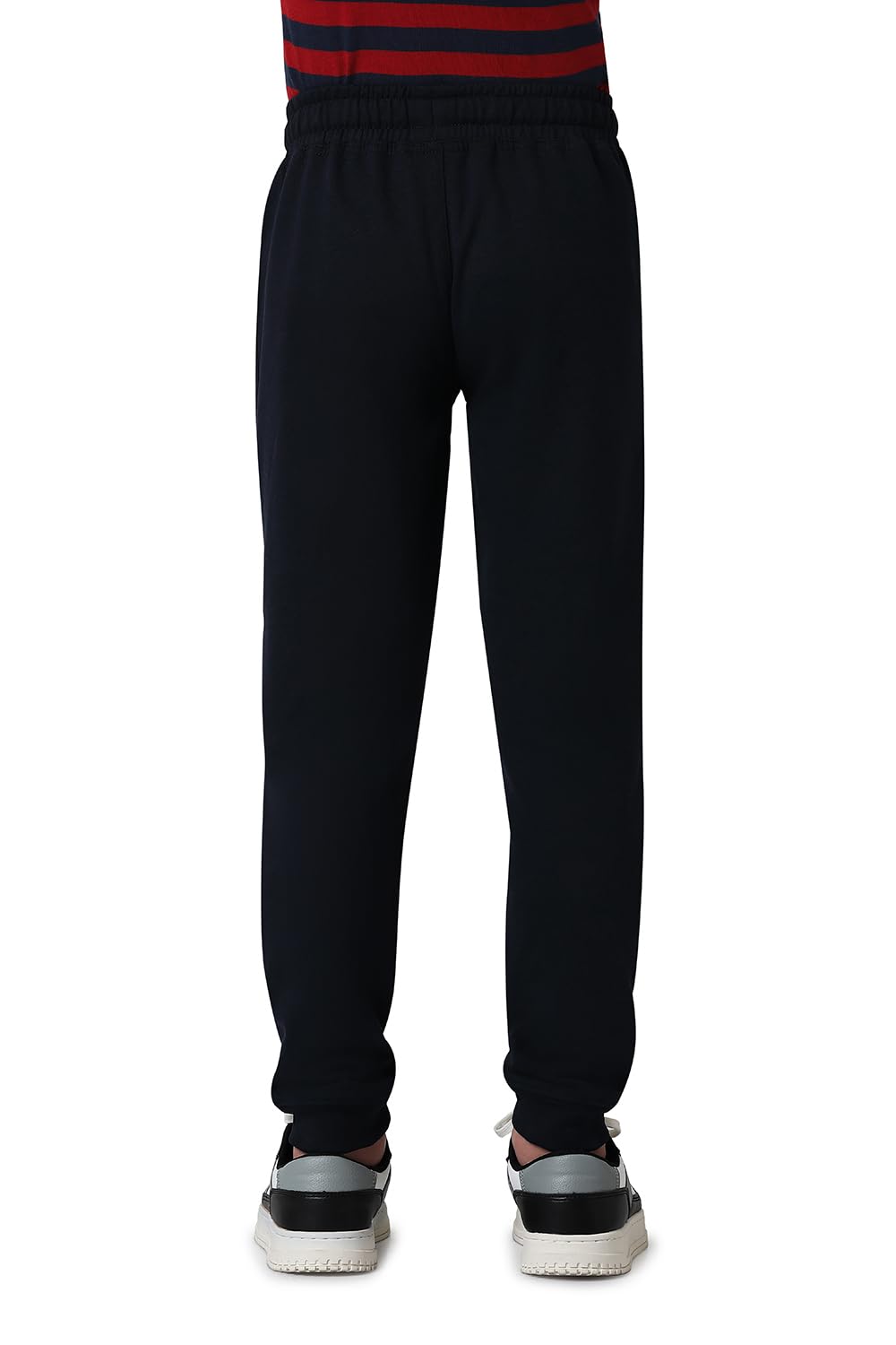 Van Heusen Boys Regular Fit Joggers - Cotton Terry Blend - Smart Tech, Easy Stain Release, Anti Stat, Ultra Soft, Moisture Wicking_52403_Navy_7-8 Years 3