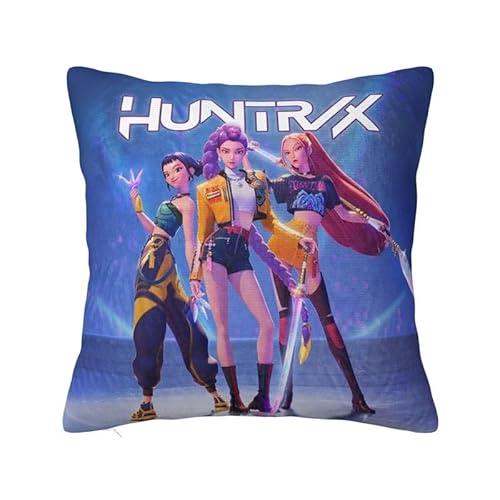 Cartoon Pillow Covers,Throw Pillowcases 16x16 - Square Cushion Case Covers