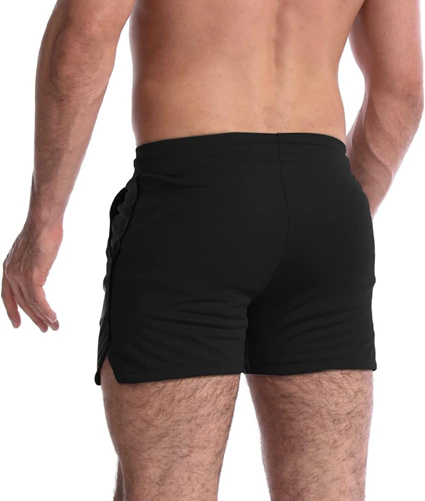 EVERWORTH Men's 5 Inch Inseam Workout Shorts Athletic Gym Shorts Bodybuilding Short Shorts Casual Running Shorts - Image 4