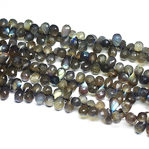 Perles en labradorite naturelle pour créer vos propres bijoux bohèmes chics