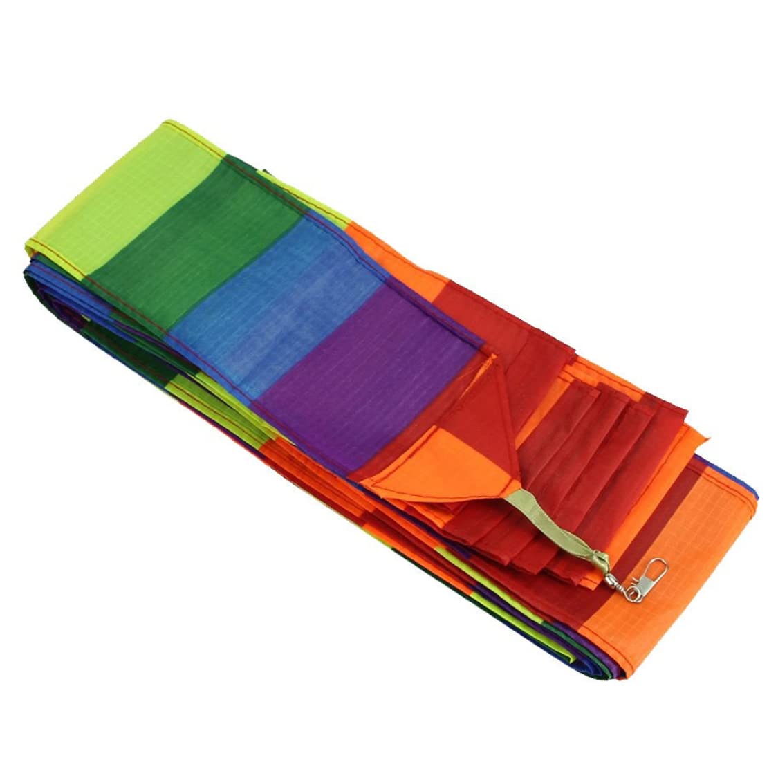 Queue De Cerf-volant 10 Mètres - Banderole Arc-en-ciel - Tissu Résistant - Stabilité En Vol - Accessoire Pour Grand Cerf-volant