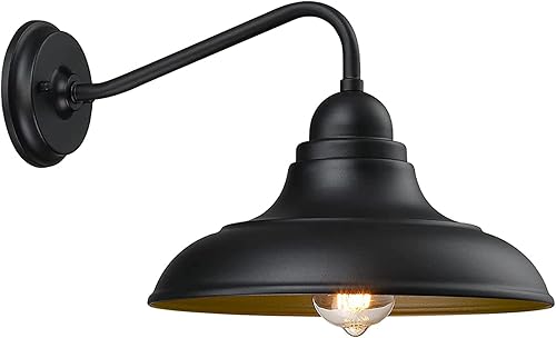 FLQMYQ 1 paquete de luces de pared para exteriores, para casa de campo, aplique de pared al aire libre, farol de pared exterior marrón, luces