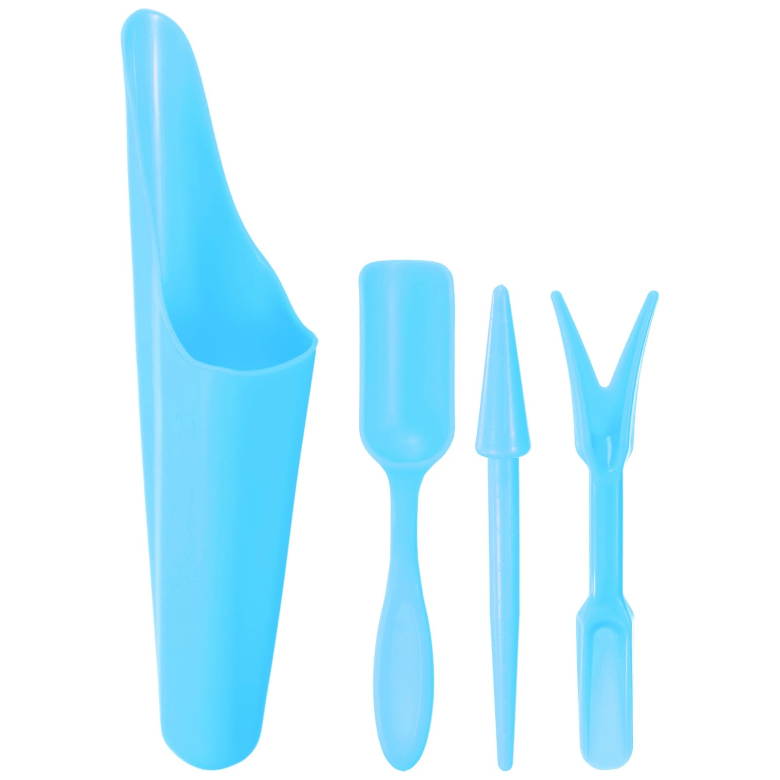M METERXITY 1-Set Garden Shovel Hand Tools Transplanting Plastic, Blue