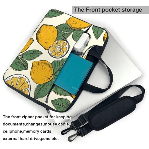 Housse PC portable citron antichoc pour éviter les rayures de sac - 4