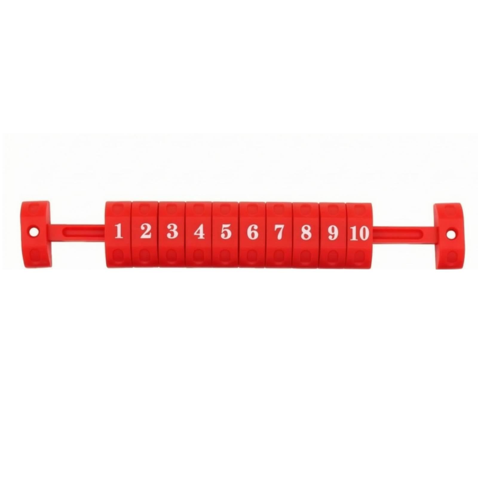 Compact Rectangular Score Counter Mounting Holes Score Counter Red-picture-24