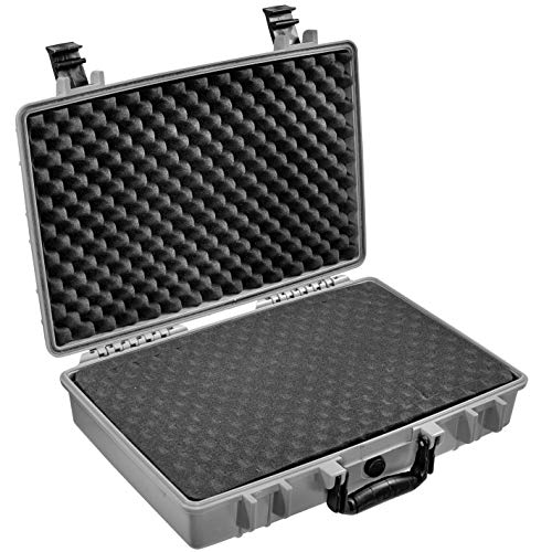 Maleta rígida protectora Eylar mediana 20" gris miniatura 3