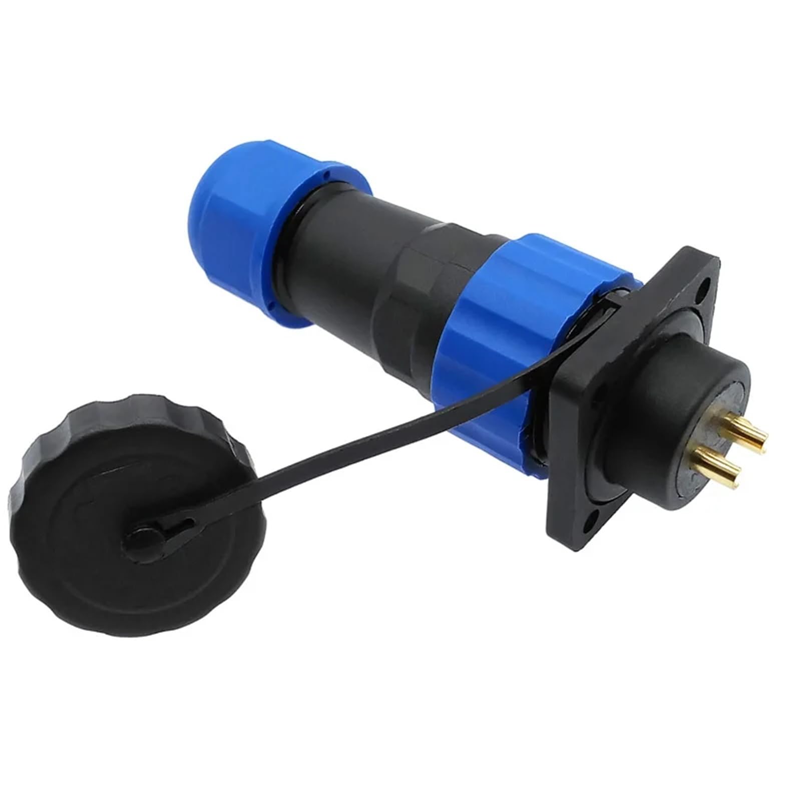 Connecteur SP20 7 broches robuste IP68 avec prise à bride étanche - 7