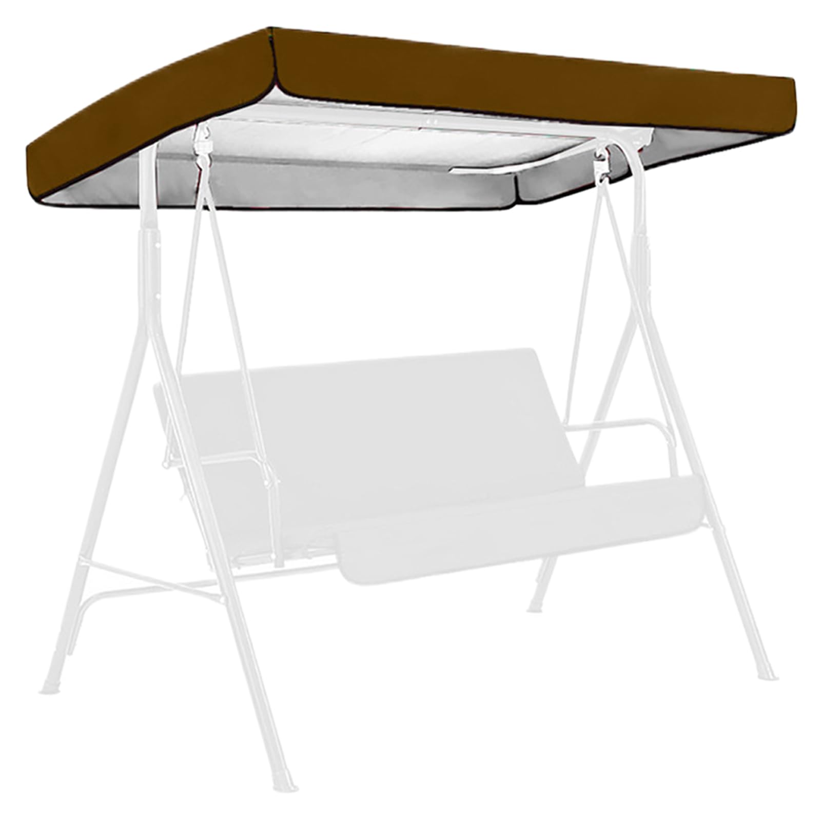 Cubierta impermeable para columpio con protección solar densa para hamaca de patio 1