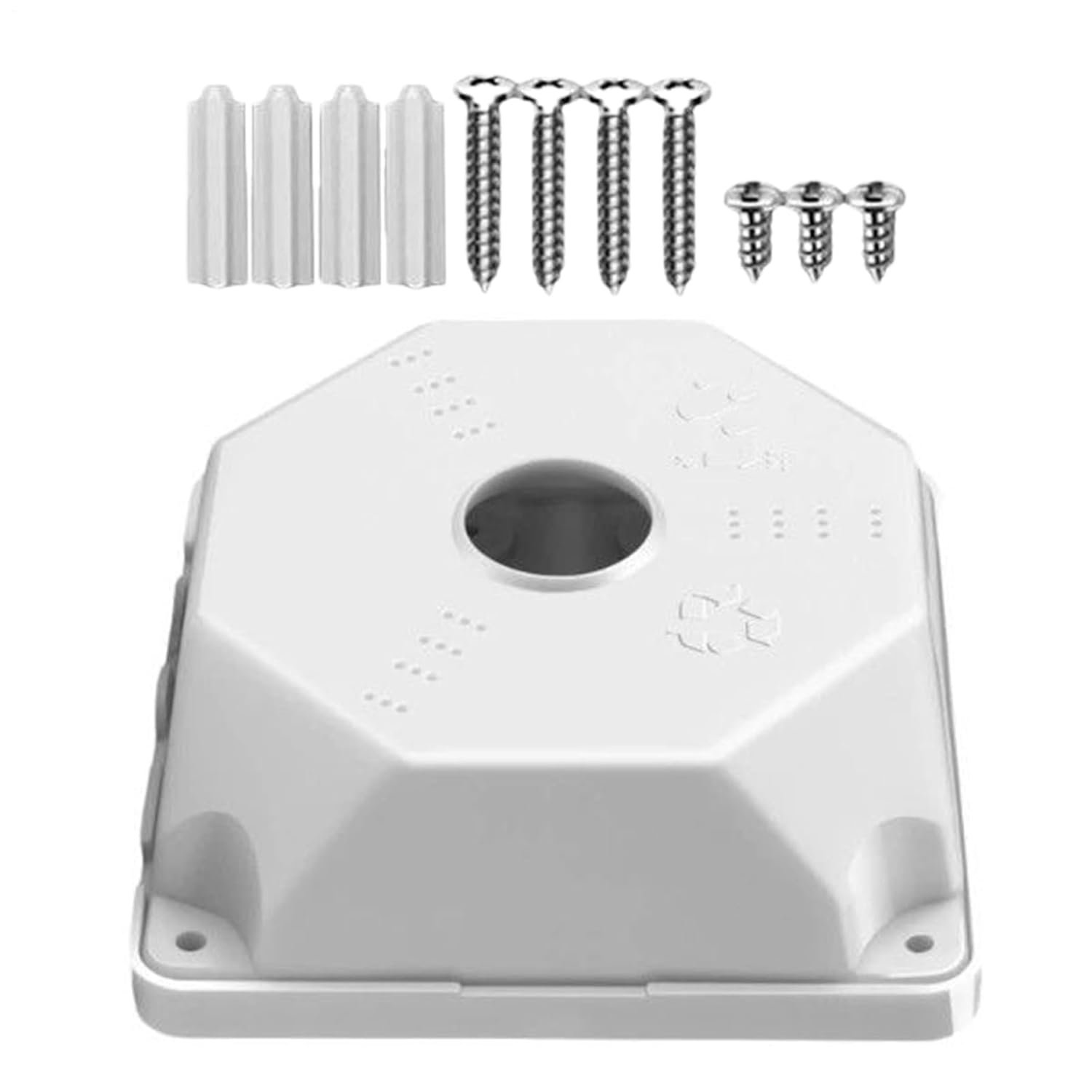 Camera Mounting Bracket,Ceiling Mount Bracket For Camera | Removable Cable Organization For Home, Garage, Office, Warehouse, Wall, Apartment, Balcony