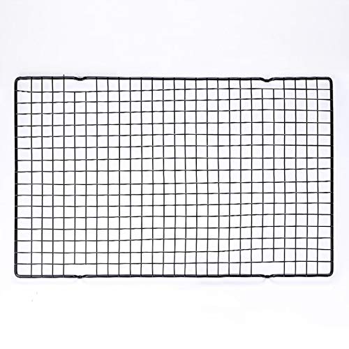 SJLS 1pcs Single Layer Stainless Steel Biscuit Bread Cake Cooling Rack Drip Dry Rack Cooling Grid Baking Pan Household Baking Tools (Size : Big)