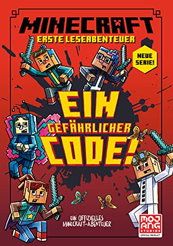 Minecraft Erste Leseabenteuer - Ein gefährlicher Code: Ein offizielles Minecraft-Abenteuer | Abenteuerlich und witzig | Viele Bilder und kurze Texte für Leseanfänger ab 7 Jahren | 2. Klasse