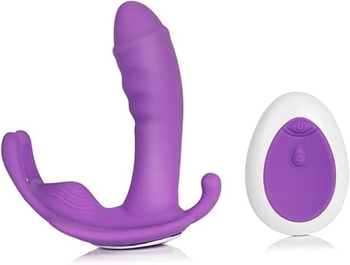 Miniatura 7 de Vibrador de 10 velocidades, vibrador invisible de mariposa, vibrador de punto G, masturbador de control remoto, juguetes sexuales para mujeres
