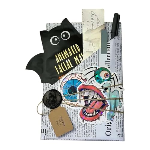 Generico Data cieca con Un Libro Halloween | Romanzo misterioso, Bat Ghost Edition | Leggendo i Fan, Appassionati | Regalo per Vacanze inquietanti, Unica | Donne, Adulti, Adolescenti