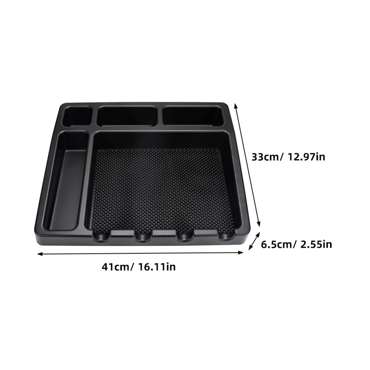 Hair Salon Clippers Holder Sleek Organizer Tray for Barber Station Efficient Storage for Hair Styling Tools Space-saving Design with Mat for Barbers and Stylists