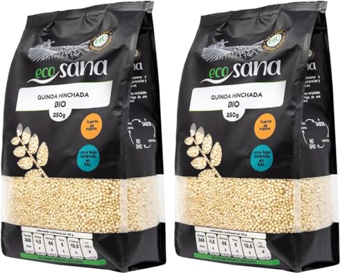 QUINOA HINCHADA BIO 250G ECOSANA (Paquete de 2)