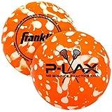 Franklin Sports Practice Lacrosse Balls - Soft Lax Balls for Training + Practice - Orange - No...