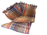 Sanyork (Tm) Wholesale Brushed Recycled Wool Warm Blanket Three Pack Mexico Throw Mexican Assorted004909