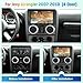 4+64G 8 Core Android Car Stereo for Jeep Wrangler (4 Door) 2007 2008 2009 2010 - Wireless Carplay & Android Auto - 9 Inch Touchscreen Radio with DSP/Cooling Fan/GPS Navigation/Backup Camera