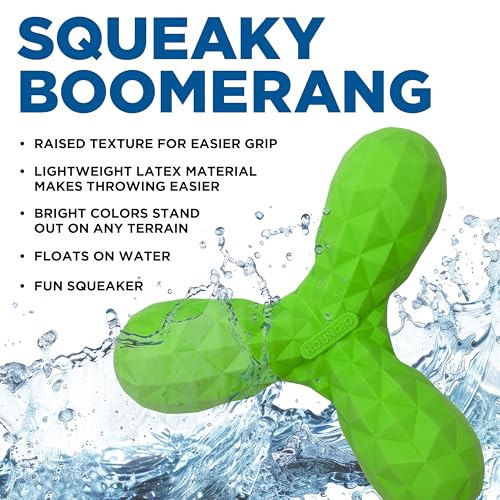 Juguete Boomerang Flotante Sonoro para Perros 3 Unidades miniatura 2