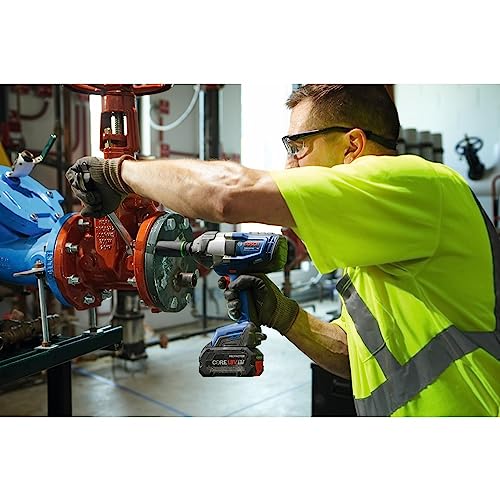 Bosch Profactor Gds18V-740N 18V Cordless 1/2 In. Impact Wrench With Friction Ring, Battery Not Included , Blue #TOP6